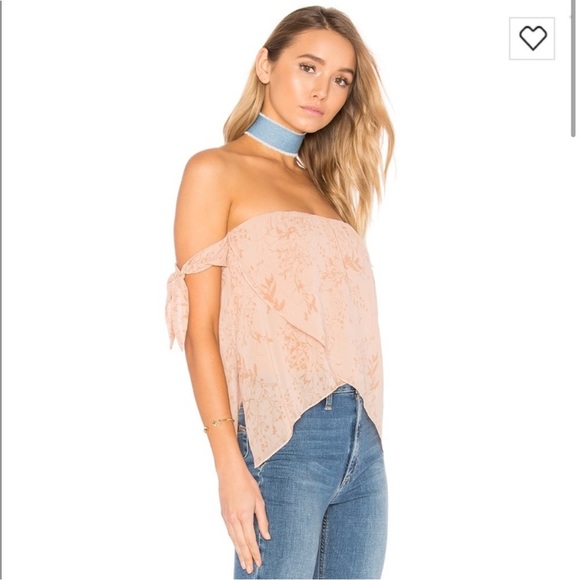 The Jetset Diaries TJD Sierra Top in Nude floral - Picture 2 of 10